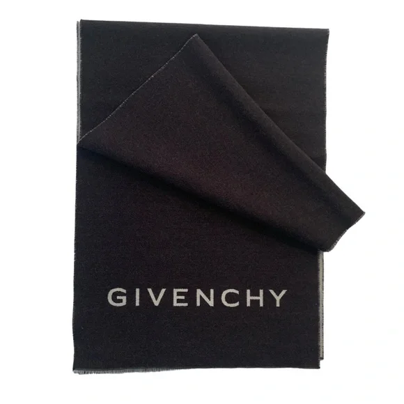 🔥🔥🔥 GIVENCHY Reversible jacquard-knit wool and silk-blend scarf🔥🔥🔥 - Picture 5 of 8